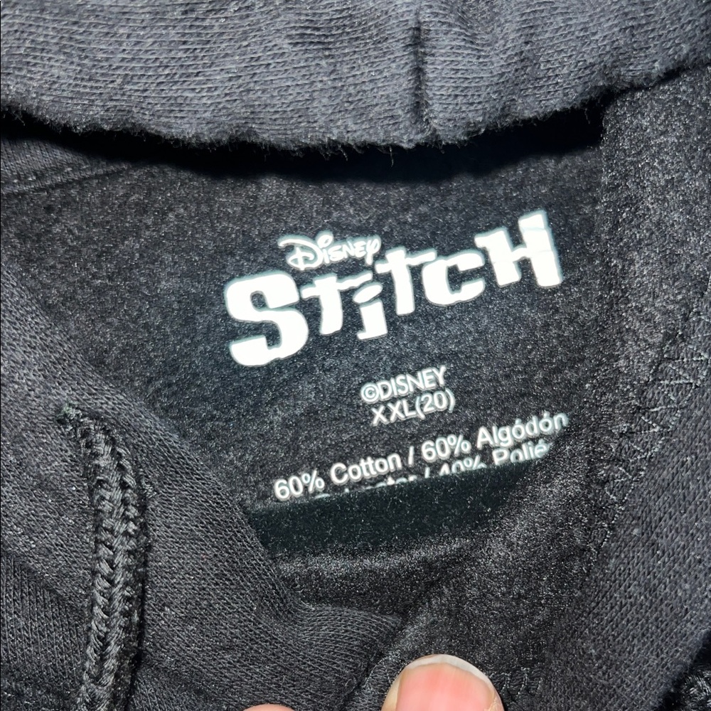 Disney Stitch Black Sweatshirt Womens 2XL - Picture 2 of 6
